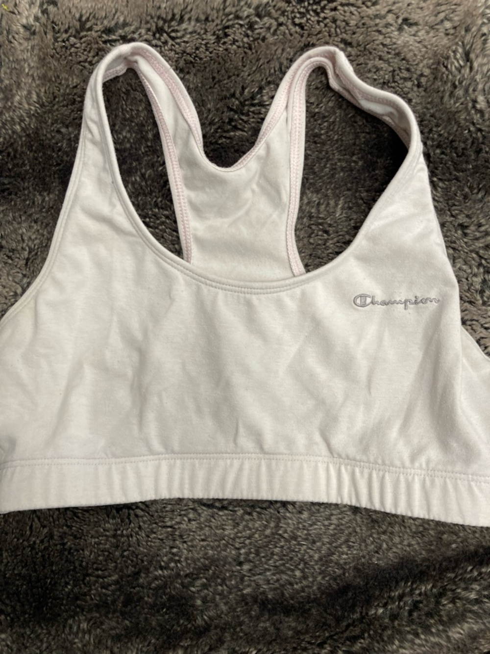 Champion Light Pink Racerback Sports Bra